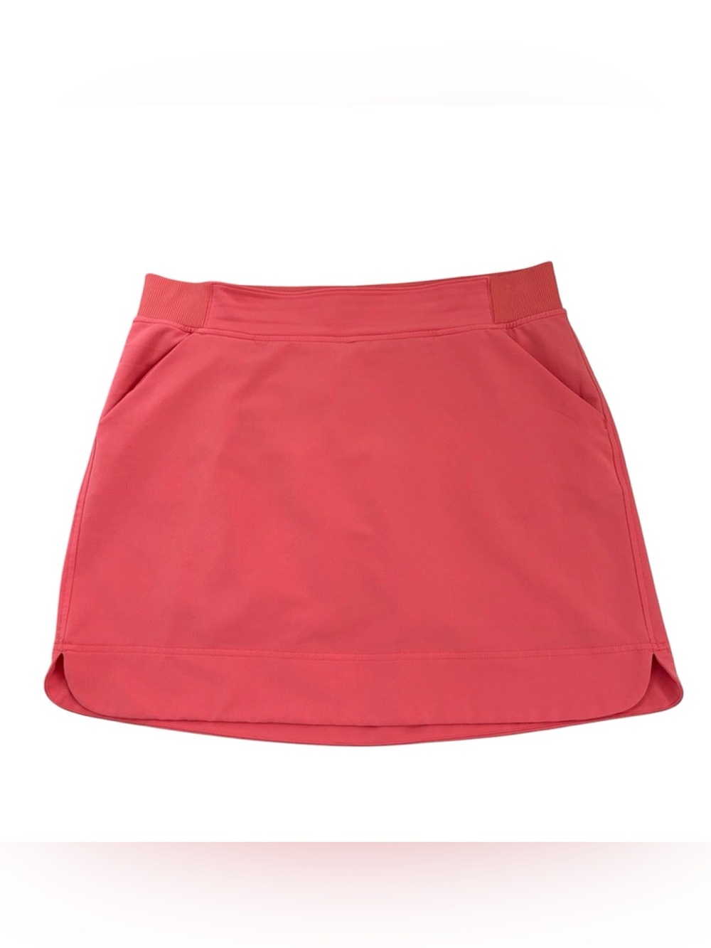 32 Degrees Cool Coral Skirt With Built In Shorts & Pockets Size Medium